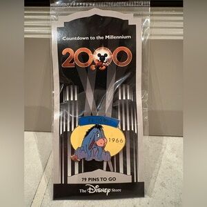 NWT• Disney “Countdown To The Millennium” Eeyore Collectible Pin